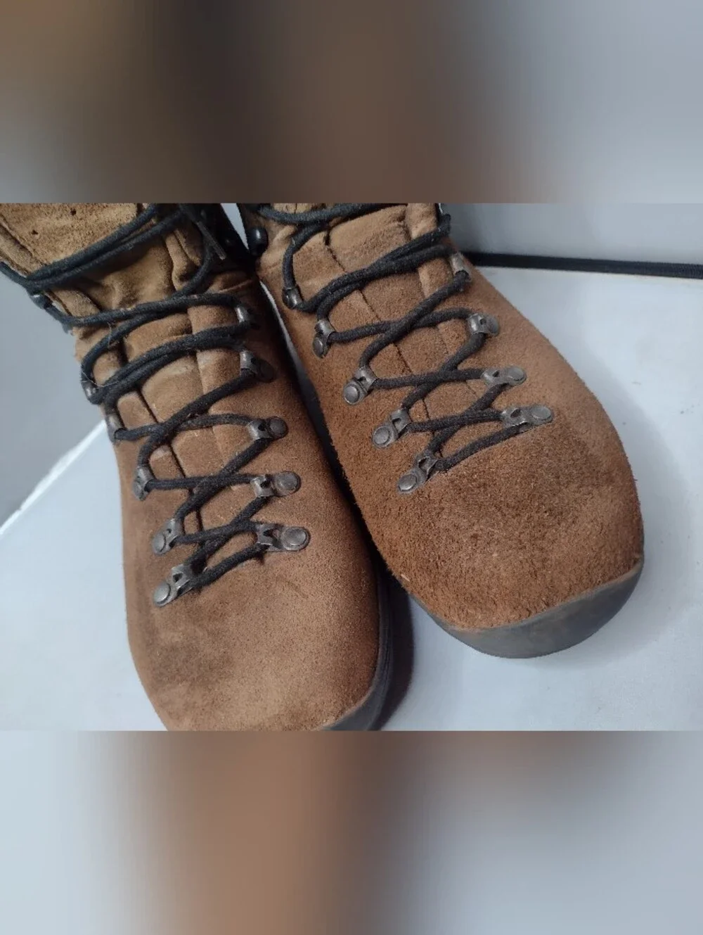 Kenetrek Men's Wildland Fire Boot Tan Size 11 M Lace Suede Italy